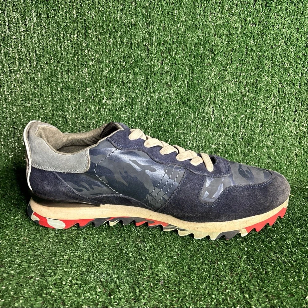 Karl Lagerfeld Men's Blue Came‎ Runner Sneakers Size 11